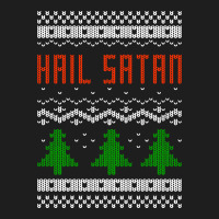 Ugly Hail Satan Christmas Classic T-shirt | Artistshot