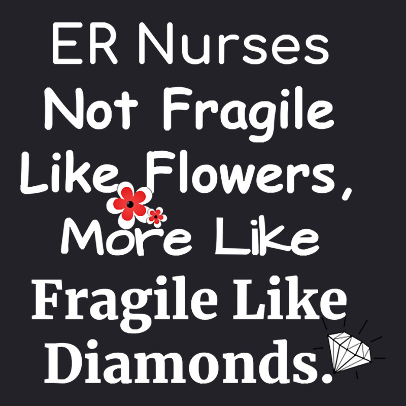 Er Nurse Not Fragile Like Flowers More Like Fragile Like Diamonds Unisex Sherpa-Lined Denim Jacket by Jankonen637 | Artistshot