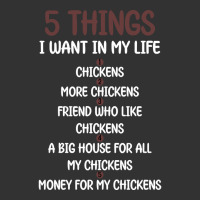 5 Things I Want In My Life Chickens & More Chickens Baby Bodysuit | Artistshot