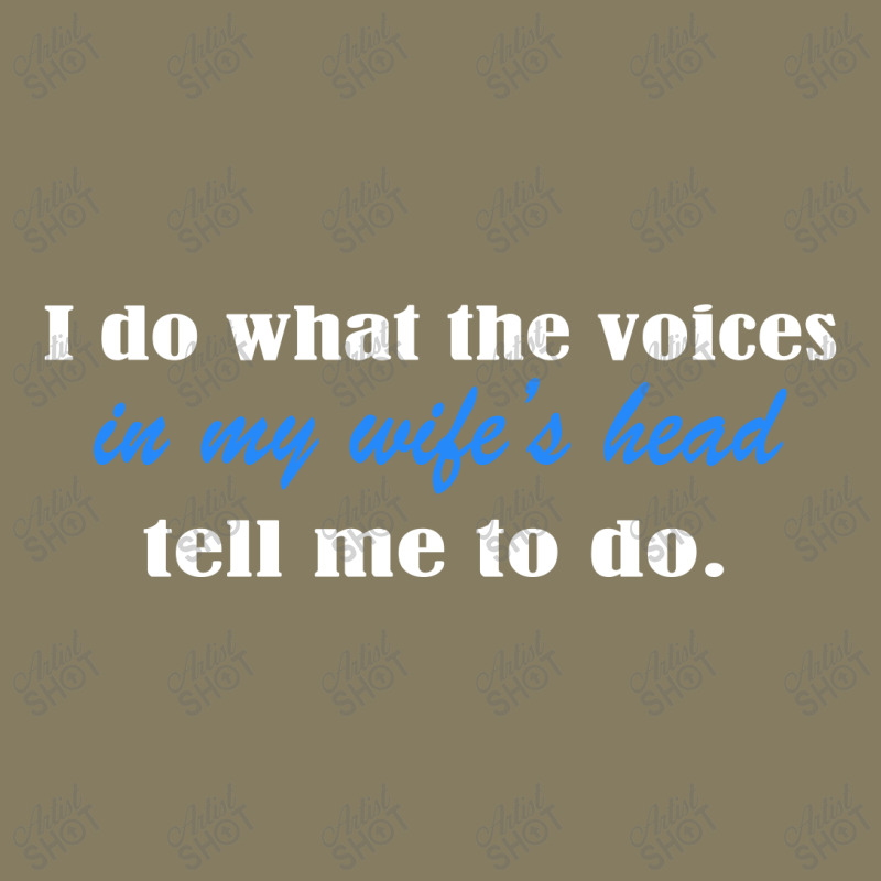 I Do What The Voices In My Wifes Head Flannel Shirt | Artistshot