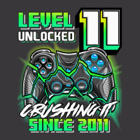 Level 11 Unlocked Crushing It 2011 Video Game 11th Birthday Ladies Curvy T-shirt | Artistshot