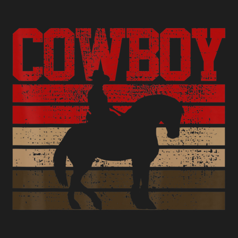 Cowboy Rodeo Horse Gift Country Classic T-shirt by degreesgunner | Artistshot