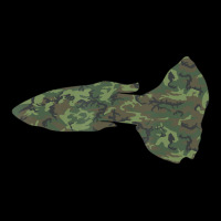 Military Guppy Camo Print Us Rainbow Fish Veteran Men Adjustable Cap | Artistshot