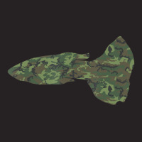 Military Guppy Camo Print Us Rainbow Fish Veteran Men Vintage Cap | Artistshot