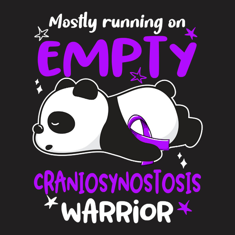 Mostly Running On Empty Craniosynostosis Warrior T-Shirt by mckeebeckett3l9yxd | Artistshot