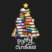 Christmas Tree Love Reading Books Librarian Classic T-shirt | Artistshot