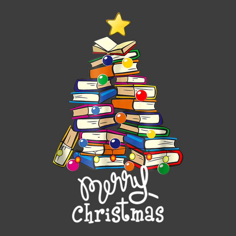 Christmas Tree Love Reading Books Librarian Men's Polo Shirt by oatesorlandoi9eepf | Artistshot