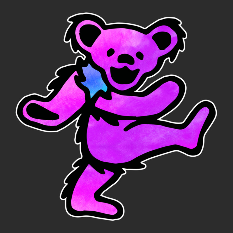 Pink Grateful Dancing Hippie Classic Rock Dead Bear Exclusive T-shirt | Artistshot