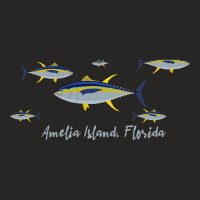 Amelia Island Florida-zrodq Ladies Fitted T-shirt | Artistshot