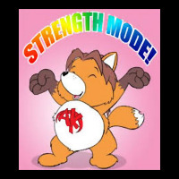 Ak Girl Strength Mode (art By Greyofpta) Toddler Sweatshirt | Artistshot