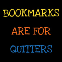 Bookmarks Are For Quitters Cool Reader Book Lover Kids Adult Adjustable Cap | Artistshot