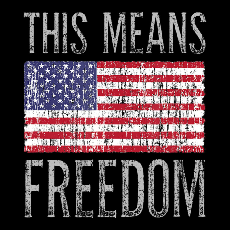 Veteran American Flag Patriotic This Means Freedom Baby Tee by seifertmurryq3jmxs | Artistshot