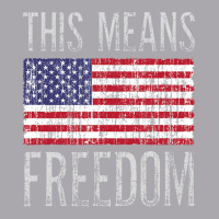 Veteran American Flag Patriotic This Means Freedom Youth 3/4 Sleeve | Artistshot