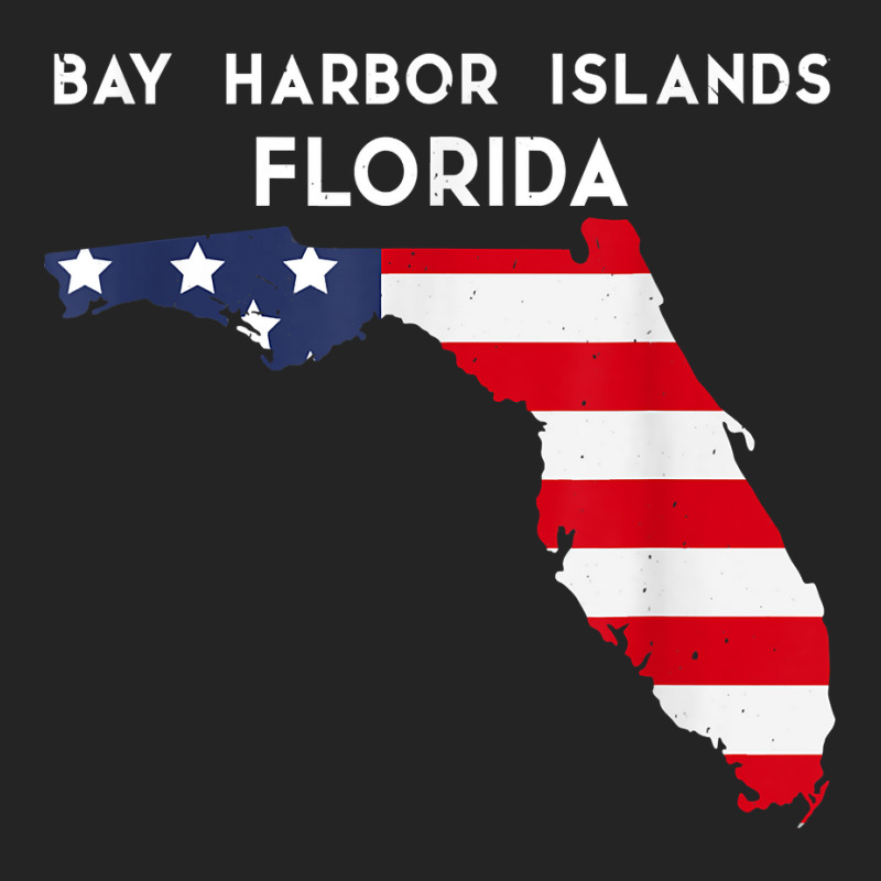 Bay Harbor Islands Florida Usa State America Travel Floridia T Shirt 3/4 Sleeve Shirt by meritzjla | Artistshot