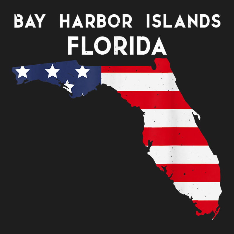 Bay Harbor Islands Florida Usa State America Travel Floridia T Shirt Classic T-shirt by meritzjla | Artistshot