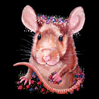 Flower Crown Rat Youth Jogger | Artistshot