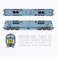 British Rail Class 52 Western Locomotive Diagram T Shirt T-shirt | Artistshot