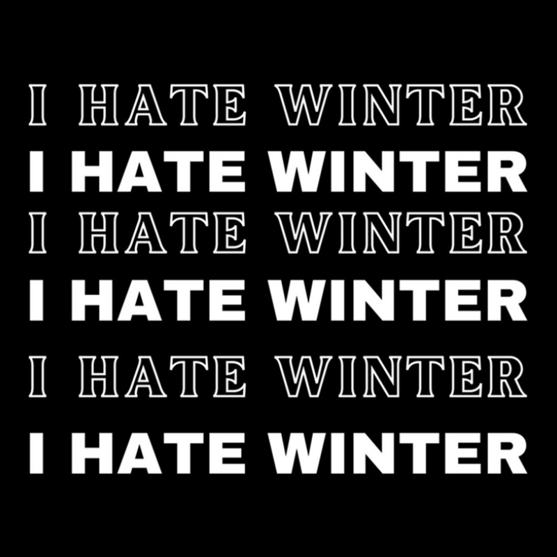 I Hate Winter T-shirt V-neck Tee | Artistshot