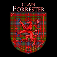 Forrester Tartan Scottish Plaid Lion Rampant Youth Zipper Hoodie | Artistshot