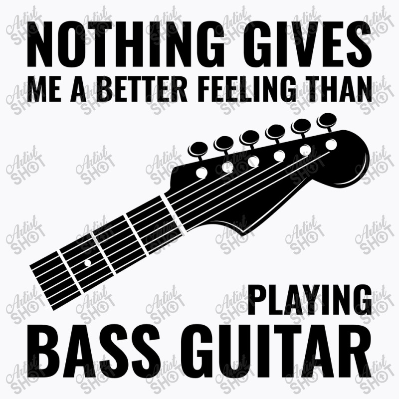 Bass Guitar Player Music Musician Bassist Funny T-Shirt by Tasteful Tees | Artistshot