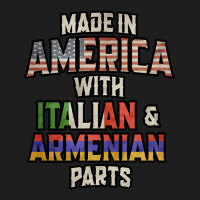 Italian And Armenian Made In America Mix Heritage Vintage Classic T-shirt | Artistshot