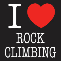 I Heart Rock Climbing T-shirt | Artistshot