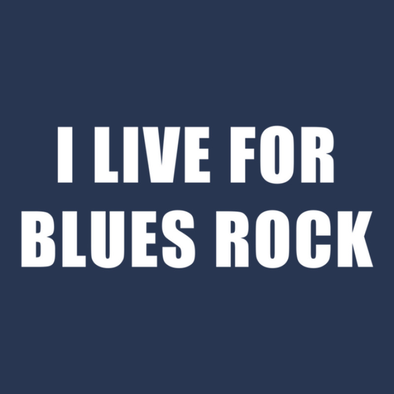 I Live For Blues Rock Men Denim Jacket | Artistshot