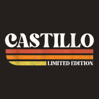 Castillo Surname Funny Reunion Retro Vintage 70s 80s Birthda T Shirt Tank Top | Artistshot