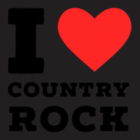 I Love Country Rock T-shirt | Artistshot