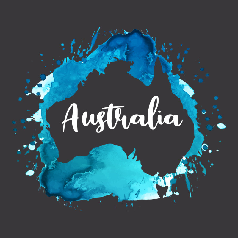 Australia Watercolor Map For Dark Ladies Curvy T-Shirt by autlu2024 | Artistshot