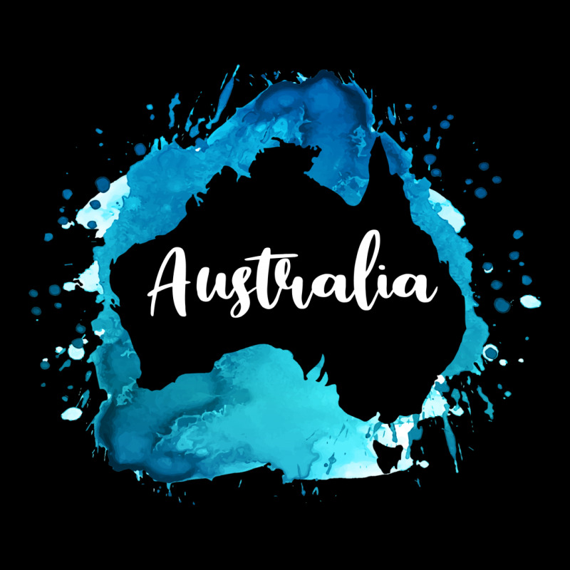 Australia Watercolor Map For Dark Legging by autlu2024 | Artistshot