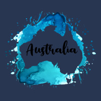 Australia Watercolor Map For Light Ladies Denim Jacket | Artistshot