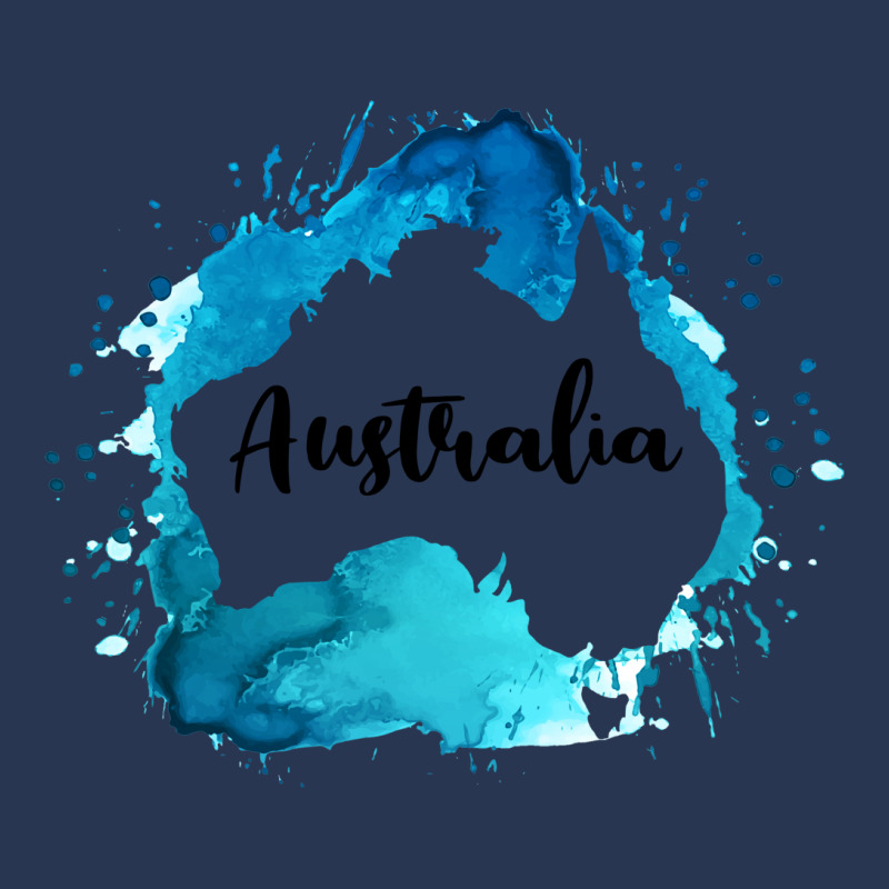 Australia Watercolor Map For Light Ladies Denim Jacket by autlu2024 | Artistshot