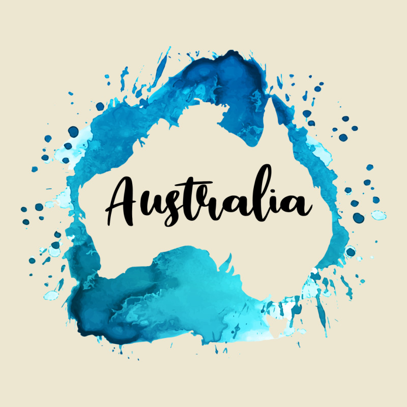 Australia Watercolor Map For Light Cropped Hoodie by autlu2024 | Artistshot