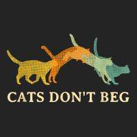 Cats Don't Beg Cat Mom Funny Cat Dad Humor Sayings T Shirt 3/4 Sleeve Shirt | Artistshot