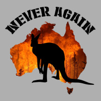 Never Again Australia For Light Ladies Fitted T-shirt | Artistshot