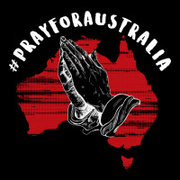 Pray For Australia Map For Dark Youth Hoodie | Artistshot