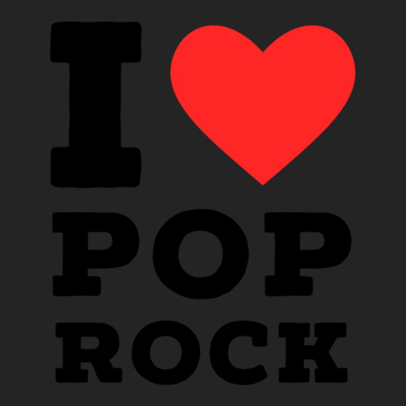 I Love Pop Rock 3/4 Sleeve Shirt | Artistshot