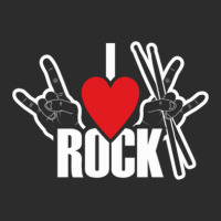 I Love Rock Drummer Rock Music Exclusive T-shirt | Artistshot