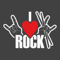 I Love Rock Drummer Rock Music Vintage T-shirt | Artistshot