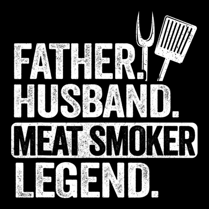 Mens Father Husband Meat Smoker Legend Grilling Dad Meat Smoking Zipper Hoodie | Artistshot