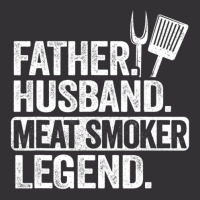 Mens Father Husband Meat Smoker Legend Grilling Dad Meat Smoking Vintage Hoodie | Artistshot