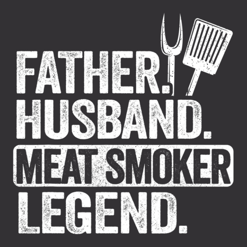 Mens Father Husband Meat Smoker Legend Grilling Dad Meat Smoking Vintage Hoodie | Artistshot