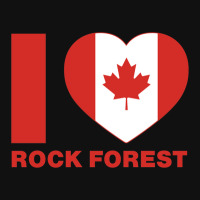 I Love Rock Forest1 Landscape Canvas Print | Artistshot