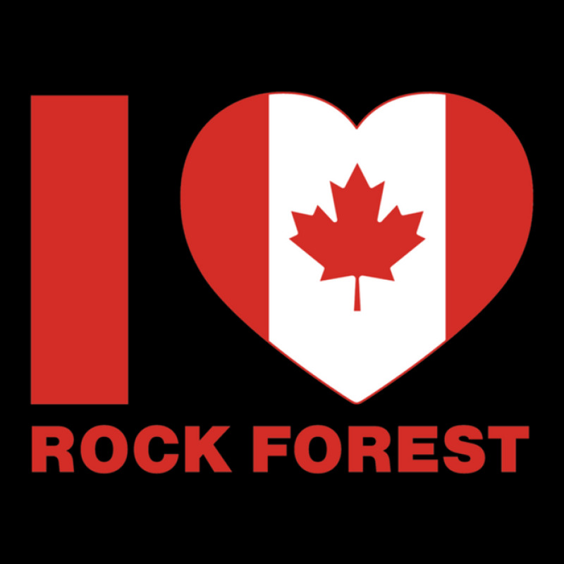 I Love Rock Forest1 Zipper Hoodie | Artistshot