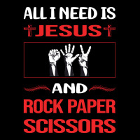 Funny Jesus Rock Paper Scissors Youth Jogger | Artistshot