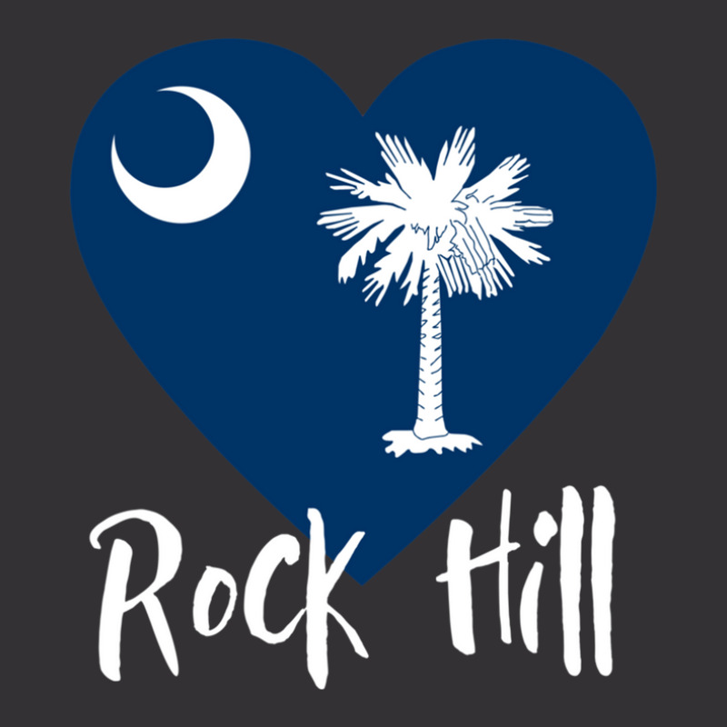 I Love Rock Hill South Carolina Heart Shaped Sc State Flag 1 Vintage Short | Artistshot