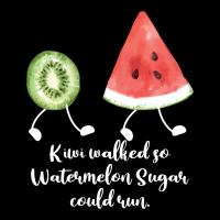 Kiwi Walked So Watermelon Sugar Could Run For Dark Men's 3/4 Sleeve Pajama Set | Artistshot