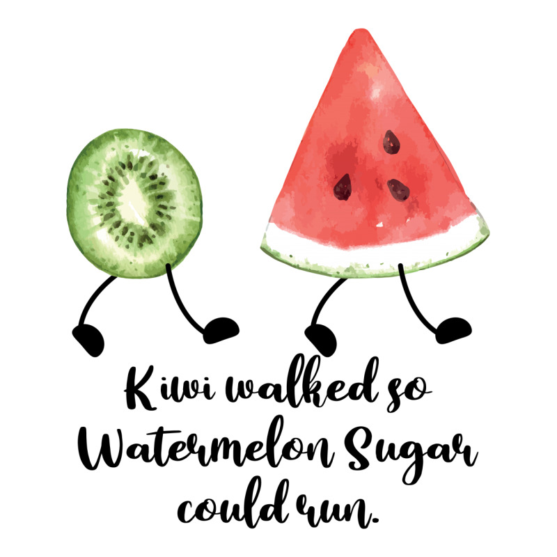 Kiwi Walked So Watermelon Sugar Could Run For Light Men's T-shirt Pajama Set | Artistshot