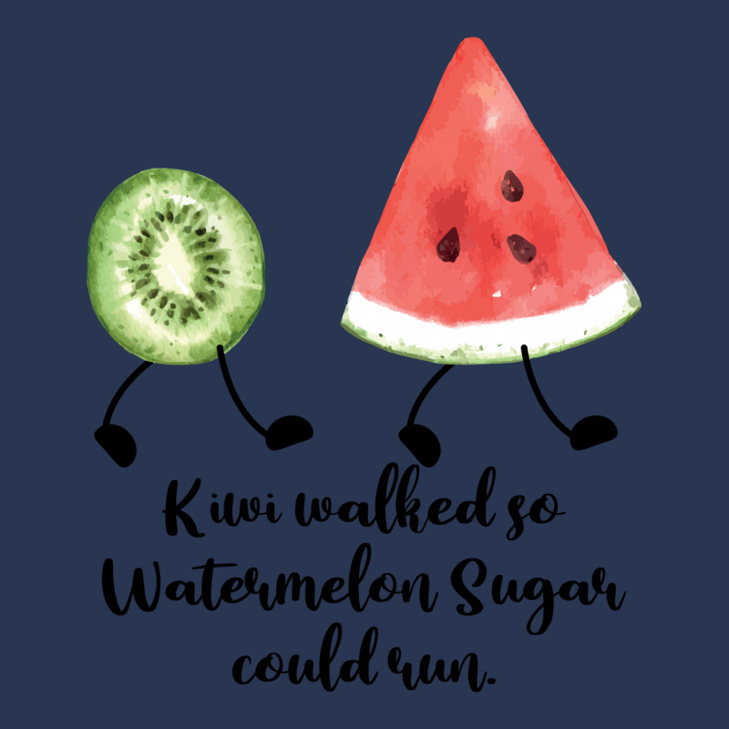 Kiwi Walked So Watermelon Sugar Could Run For Light Men Denim Jacket | Artistshot
